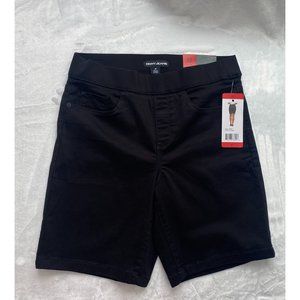 DKNY Women's Comfort Stretch Pull on Bermuda Short Size M